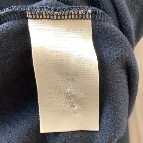 BURBERRY | Black Terry Peplum Zipper Hoodie Medium - Picture 13 of 16
